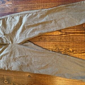 Old Navy houndstooth Brown Chinos Straight Leg